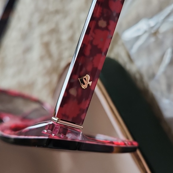 NWT Kate Spade Kiya Havana & Floral Squared Cat Eye Sunglasses 🕶 🩷 - Picture 5 of 16